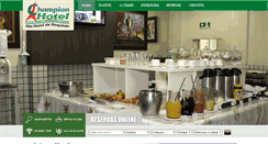Desktop Screenshot of championhotel.com.br